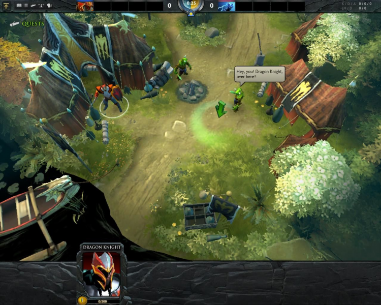 Dota 2 о чем игра