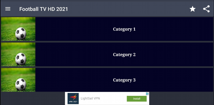 Football live hd