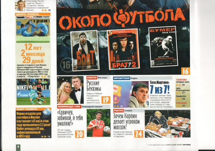 Советский спорт 2001